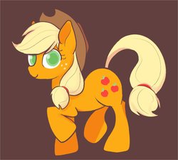 Size: 1874x1682 | Tagged: safe, artist:noupu, applejack, earth pony, pony, g4, colored pupils, female, looking at you, mare, solo