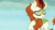 Size: 1920x1080 | Tagged: safe, screencap, autumn blaze, kirin, g4, my little pony: friendship is magic, sounds of silence, cloven hooves, eyes closed, female, rain, solo, wet hair, wet mane