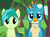 Size: 402x295 | Tagged: safe, screencap, gallus, sandbar, earth pony, griffon, pony, g4, non-compete clause, chest fluff, cropped, duo, looking at you