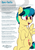 Size: 2480x3508 | Tagged: safe, artist:shinodage, oc, oc only, oc:apogee, pegasus, pony, cute, discussion in the comments, explicit source, female, freckles, high res, mare, ocbetes, pony fact, sitting, smiling, solo, text, tinyface, weapons-grade cute