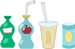 Size: 900x593 | Tagged: safe, artist:the smiling pony, .svg available, apple juice, bendy straw, bottle, cup, drink, drinking straw, juice, no pony, object, resource, simple background, transparent background, vector