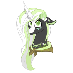 Size: 2000x2000 | Tagged: safe, artist:chelseawest, oc, oc only, oc:moe, pony, unicorn, bust, female, high res, mare, portrait, solo