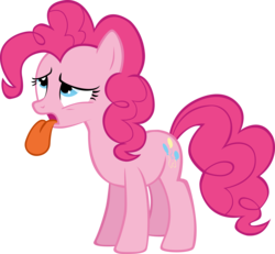 Size: 10969x10121 | Tagged: safe, artist:ace play, pinkie pie, earth pony, pony, g4, absurd resolution, female, simple background, solo, tongue out, transparent background, vector