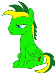 Size: 664x873 | Tagged: safe, artist:didgereethebrony, oc, oc only, oc:didgeree, pegasus, pony, male, needs more saturation, solo, stallion