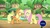 Size: 1920x1080 | Tagged: safe, screencap, applejack, fern flare, fluttershy, forest fall, maple brown, pumpkin smoke, kirin, pony, g4, my little pony: friendship is magic, sounds of silence, fountain, kirin village, water