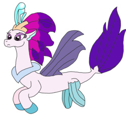 Size: 1536x1412 | Tagged: safe, artist:supahdonarudo, queen novo, seapony (g4), series:novoember, g4, my little pony: the movie, simple background, transparent background
