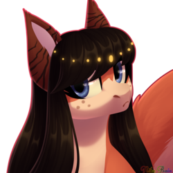 Size: 3000x3000 | Tagged: safe, artist:nika-rain, oc, oc only, pony, bust, high res, portrait, solo, trade