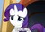 Size: 850x604 | Tagged: safe, edit, edited screencap, screencap, rarity, pony, friendship university, g4, caption, cropped, cute, darling, female, image macro, impact font, meme, solo, text