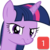 Size: 512x512 | Tagged: safe, artist:shaders, twilight sparkle, alicorn, pony, g4, @everyone, angry, discord (program), female, grumpy, grumpy twilight, looking at you, meme, ping, simple background, solo, transparent background, twilight sparkle (alicorn)