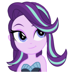 Size: 654x694 | Tagged: safe, artist:skyland, starlight glimmer, equestria girls, g4, the other side, clothes swap, cute, glimmerbetes, simple background, transparent background