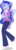 Size: 1289x3990 | Tagged: safe, artist:famousmari5, edit, editor:slayerbvc, vector edit, princess luna, vice principal luna, equestria girls, g4, my little pony equestria girls: friendship games, dancing, eyes closed, female, no makeup edit, silly human, simple background, solo, transparent background, vector