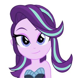 Size: 713x716 | Tagged: safe, artist:skyland, starlight glimmer, equestria girls, g4, the other side, clothes swap, looking at you, simple background, transparent background