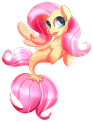 Size: 600x784 | Tagged: safe, artist:paintcoloryt, fluttershy, seapony (g4), g4, cute, female, open mouth, seaponified, seapony fluttershy, shyabetes, signature, simple background, solo, species swap, transparent background