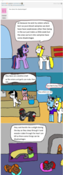 Size: 1146x3145 | Tagged: safe, artist:ask-luciavampire, twilight sparkle, oc, oc:blacksteel, oc:lucia nightblood, alicorn, earth pony, pegasus, pony, unicorn, vampire, vampony, tumblr:ask-luciavampire, ask, tumblr