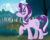 Size: 1024x823 | Tagged: safe, artist:cadetredshirt, starlight glimmer, pony, unicorn, g4, bubble, bubble blower, bubble wand, cloud, cloudy, cute, cutie mark, day, female, forest, glimglam, glimmerbetes, happy, patreon, patreon reward, plants, profile, sky, smiling, solo, tree