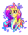 Size: 2893x3633 | Tagged: safe, artist:minamikoboyasy, fluttershy, pegasus, pony, g4, bust, female, head tilt, high res, looking at you, mare, outline, portrait, simple background, smiling, solo, transparent background, wings