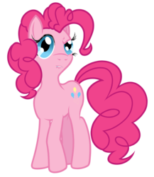 Size: 3900x4500 | Tagged: safe, artist:fascismnotincluded, pinkie pie, earth pony, pony, g4, absurd resolution, female, simple background, solo, transparent background, vector