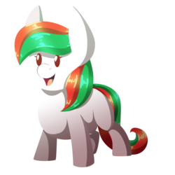 Size: 1000x1000 | Tagged: safe, artist:sketchthebluepegasus, oc, oc only, oc:cherry, earth pony, pony, chibi, female, filly, simple background, solo, transparent background