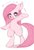 Size: 700x1024 | Tagged: safe, artist:91o42, pinkie pie, earth pony, pony, g4, bipedal, cute, cuteamena, female, japanese, mare, pinkamena diane pie, solo, waving