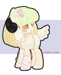 Size: 1024x1267 | Tagged: safe, artist:cute---cat, oc, oc only, earth pony, pony, clothes, deviantart watermark, female, jacket, mare, obtrusive watermark, solo, watermark