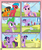 Size: 900x1080 | Tagged: safe, artist:lister-of-smeg, princess cadance, twilight sparkle, oc, oc:crosspatch, oc:lazybug, oc:pulp puree, alicorn, earth pony, pony, comic:crystal heart attack, g4, colt, comic, female, male, mare, stallion, twilight sparkle (alicorn)