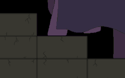 Size: 320x200 | Tagged: safe, artist:herooftime1000, oc, oc only, oc:bittersweet nocturne, pony, undead, octavia in the underworld's cello, animated, cloak, clothes, cutscene, gif, loop, pixel art, simple background, solo, stairs