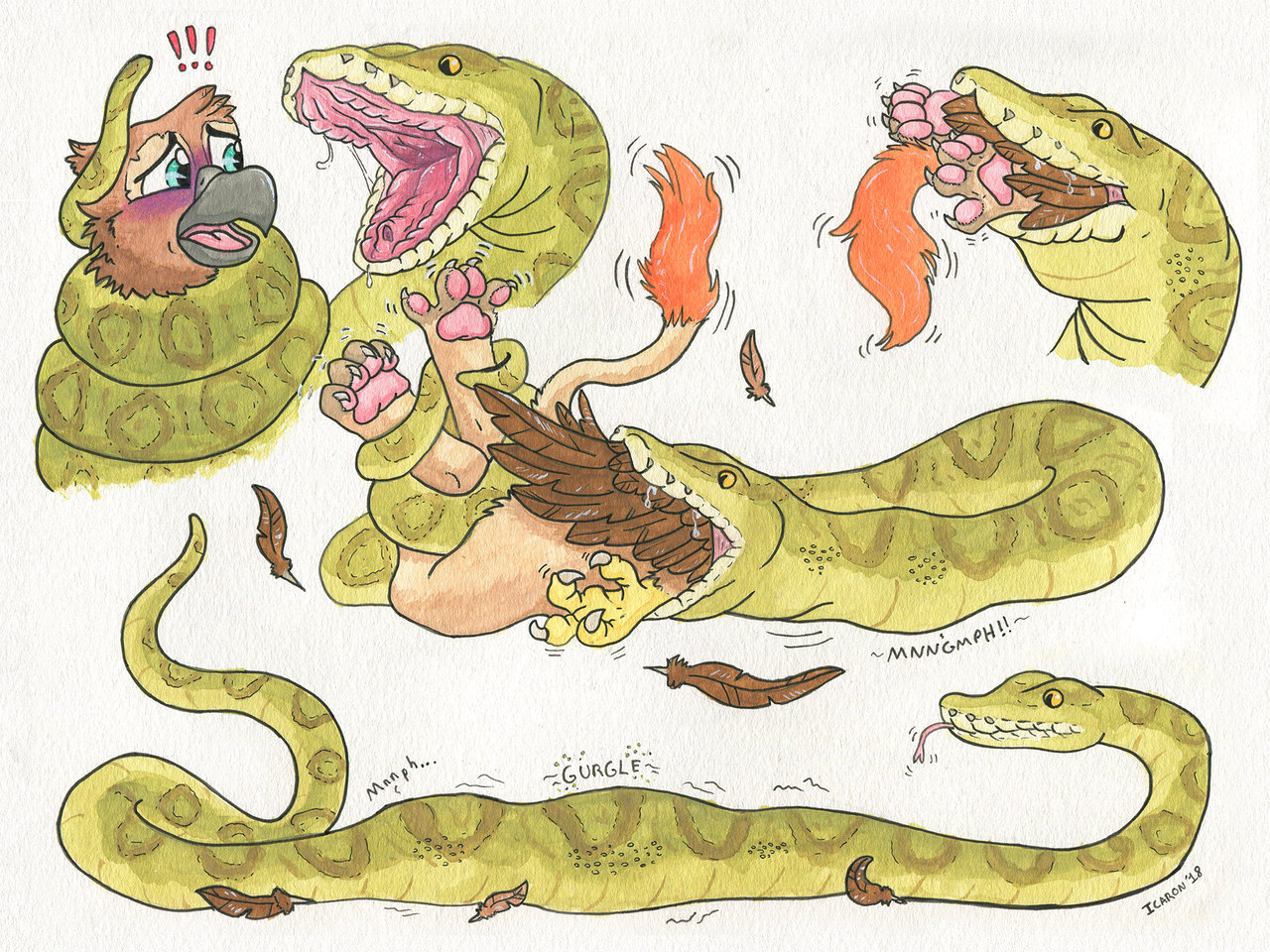 furry gay sex comic servant of the serpent