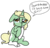 Size: 508x484 | Tagged: safe, artist:nootaz, oc, oc only, oc:lucky suzie, hybrid, pony, unicorn, freckles, parent:oc:anon, simple background, solo, speech bubble, teary eyes, transparent background