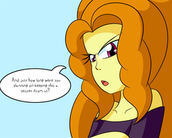 Size: 1000x800 | Tagged: safe, artist:jake heritagu, adagio dazzle, comic:aria's archives, equestria girls, g4, female, solo