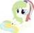 Size: 4913x4685 | Tagged: safe, artist:cyanlightning, oc, oc only, oc:gamer beauty, pegasus, pony, 2019 community collab, derpibooru community collaboration, g4, .svg available, absurd resolution, chest fluff, ear fluff, female, folded wings, mare, simple background, sitting, solo, transparent background, vector, wings