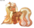 Size: 984x812 | Tagged: safe, artist:asika-aida, oc, oc only, oc:choco night, pony, unicorn, blush sticker, blushing, contest prize, cute, female, gray background, horn, horn ring, jewelry, looking at you, mare, necklace, one eye closed, open mouth, prize, signature, simple background, solo, wink