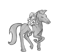 Size: 800x600 | Tagged: safe, sunset shimmer, horse, equestria girls, g4, grayscale, monochrome, simple background, sketch, white background