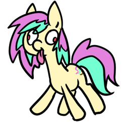 Size: 343x330 | Tagged: artist needed, safe, oc, oc only, pony, solo, tongue out