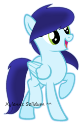 Size: 552x812 | Tagged: safe, artist:xylenneisnotamazing, oc, oc only, oc:saphire skies, pegasus, pony, female, mare, simple background, solo, transparent background