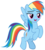 Size: 4120x4619 | Tagged: safe, artist:andoanimalia, rainbow dash, pegasus, pony, fake it 'til you make it, g4, my little pony: friendship is magic, absurd resolution, female, flying, mare, simple background, solo, transparent background, vector