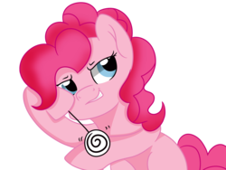 Size: 3000x2250 | Tagged: safe, artist:rainbowtashie, pinkie pie, earth pony, pony, g4, female, high res, hypnosis, pendulum swing, simple background, solo, transparent background