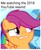 Size: 1080x1314 | Tagged: safe, edit, edited screencap, editor:apex soundwave, screencap, rainbow dash, scootaloo, pegasus, pony, g4, caption, cringing, do not want, female, filly, image macro, reaction, solo focus, text, youtube, youtube rewind