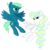 Size: 2800x2800 | Tagged: safe, artist:rainbowtashie, sky stinger, vapor trail, pegasus, pony, g4, duo, female, flying, high res, male, mare, simple background, spread wings, stallion, transparent background, wings