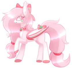 Size: 1805x1697 | Tagged: safe, artist:sugaryicecreammlp, oc, oc only, oc:berry delight, bat pony, pony, female, mare, simple background, solo, transparent background