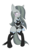 Size: 3024x4032 | Tagged: safe, artist:steelsoul, marble pie, earth pony, semi-anthro, g4, arm hooves, armor, bipedal, blushing, female, katana, simple background, solo, sword, unconvincing armor, weapon