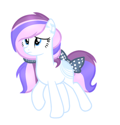 Size: 1196x1244 | Tagged: safe, artist:takan0, oc, oc only, earth pony, pony, bow, female, mare, simple background, solo, tail bow, white background