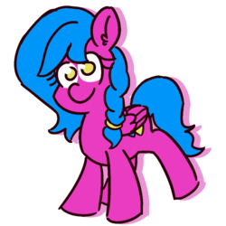 Size: 900x900 | Tagged: safe, artist:threetwotwo32232, oc, oc only, oc:sophia, pegasus, pony, female, looking at you, mare, simple background, solo, transparent background