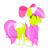 Size: 456x480 | Tagged: safe, artist:xylenneisnotamazing, oc, oc only, oc:strawberry cupcake, earth pony, pony, base used, bow, female, hair bow, mare, simple background, solo, transparent background