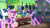 Size: 1280x720 | Tagged: safe, screencap, princess cadance, princess flurry heart, shining armor, twilight sparkle, alicorn, pony, g4, my little pony best gift ever, my little pony: friendship is magic, cake, cauldron, family, female, filly, foal, food, frying pan, kitchen, male, mare, oven, pudding, puddinghead's pudding, rolling pin, sisters-in-law, stallion, table, twilight sparkle (alicorn)