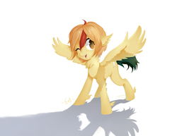 Size: 3208x2480 | Tagged: safe, artist:weird forthfona, oc, oc only, pony, exchange, high res, solo