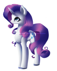 Size: 2498x3135 | Tagged: safe, artist:bastet-catmew, rarity, pony, unicorn, g4, female, high res, mare, simple background, solo, transparent background