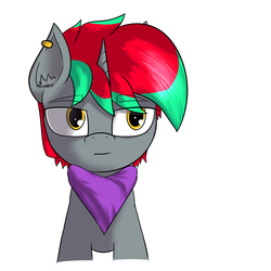 Size: 3000x3000 | Tagged: safe, oc, oc only, oc:voxel, pony, bust, high res, png, portrait, solo