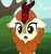 Size: 3850x4096 | Tagged: safe, artist:jhayarr23, autumn blaze, kirin, g4, sounds of silence, :o, awwtumn blaze, bust, cute, female, floppy ears, front view, meme, open mouth, ponified meme, reaction, show accurate, sitting, solo, surprised, surprised pikachu, tree, wide eyes