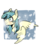 Size: 463x580 | Tagged: safe, artist:amphoera, oc, oc only, oc:venti via, pegasus, pony, snow, solo