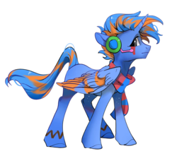 Size: 1866x1600 | Tagged: artist needed, source needed, safe, oc, oc only, alicorn, pony, 2019 community collab, derpibooru community collaboration, alicorn oc, clothes, looking at you, scarf, simple background, solo, transparent background